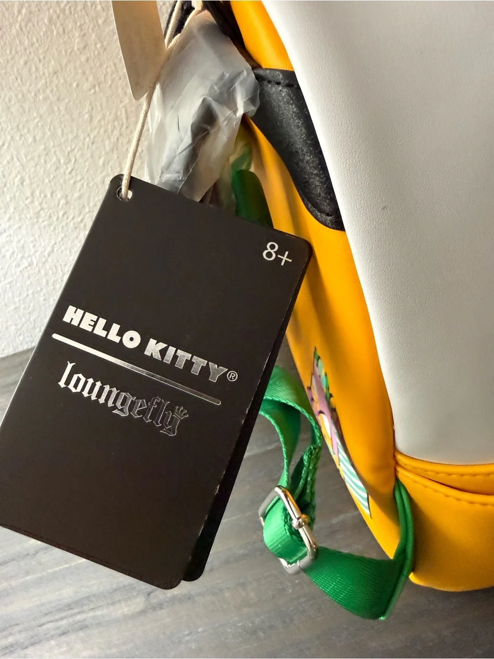 Loungefly Hello Kitty Pumpkin Hardtag mini backpack, NWT